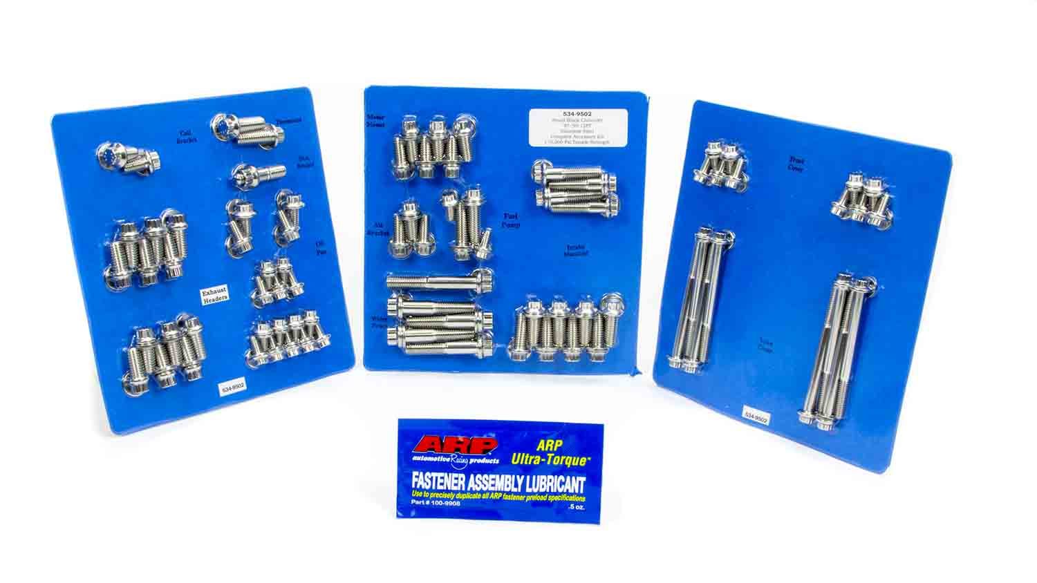 Auto Racing Products 534-9502 SBC S/S Complete Engine Fastener Kit 12pt. Auto Racing Products 534-9502