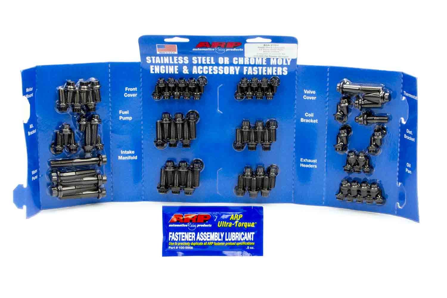 Auto Racing Products 534-9701 SBC Complete Engine Fastener Kit 12pt. Auto Racing Products 534-9701