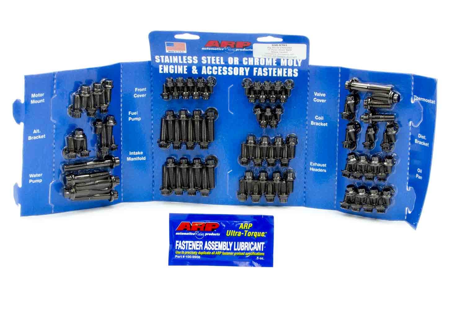 Auto Racing Products 535-9701 BBC Complete Engine Fastener Kit 12pt. Auto Racing Products 535-9701