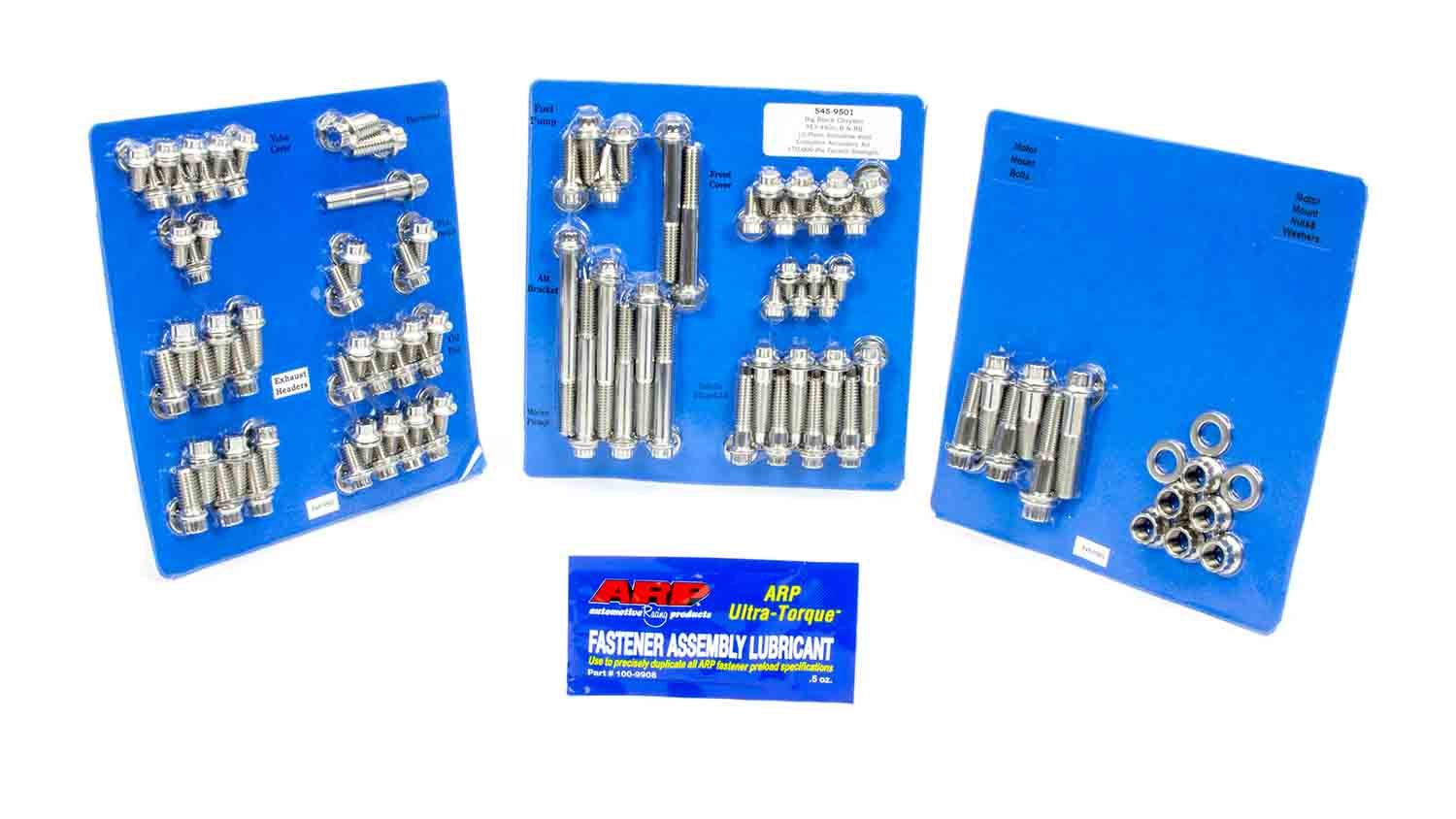 Auto Racing Products 545-9501 BBM S/S Complete Engine Fastener Kit 12pt. Auto Racing Products 545-9501