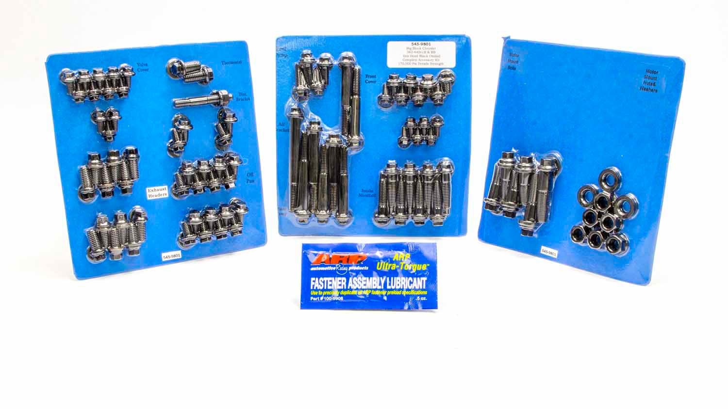 Auto Racing Products 545-9801 BBM Complete Engine Fastener Kit 6pt. Auto Racing Products 545-9801