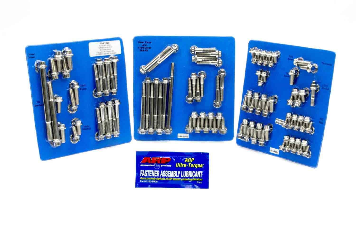 Auto Racing Products 554-9501 SBF S/S Complete Engine Fastener Kit 12pt. Auto Racing Products 554-9501