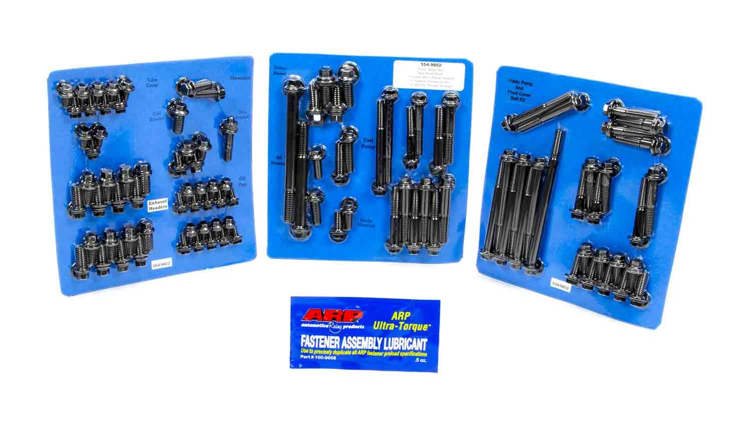 Auto Racing Products 554-9802 SBF Complete Engine Fastener Kit 6pt. Auto Racing Products 554-9802