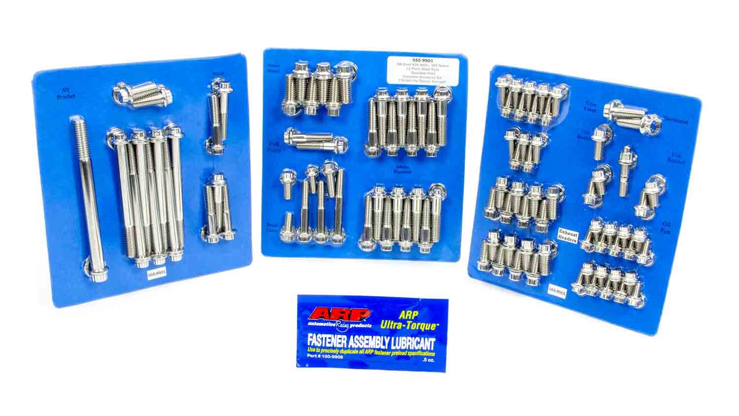 Auto Racing Products 555-9501 BBF S/S Complete Engine Fastener Kit 12pt. Auto Racing Products 555-9501