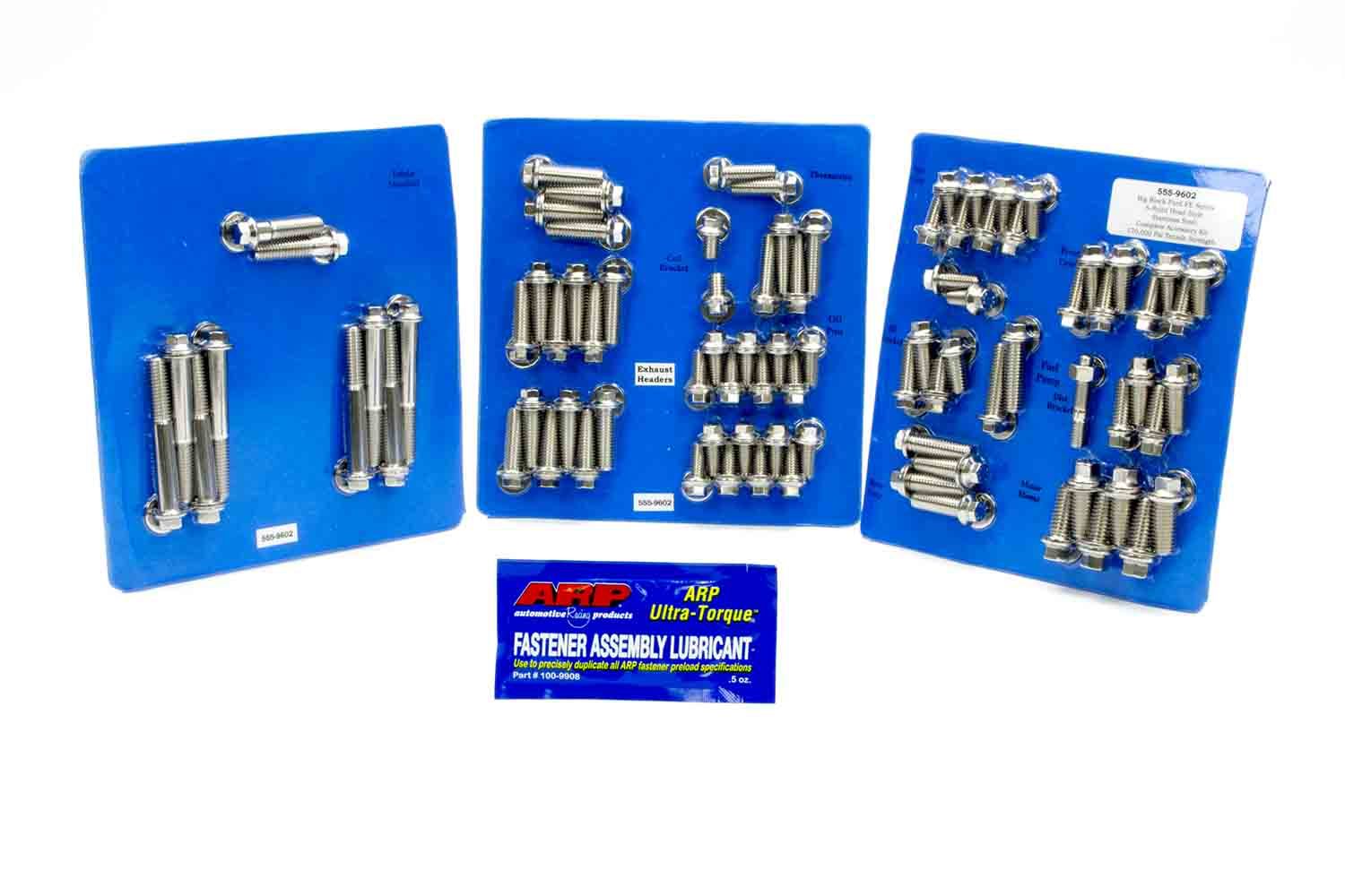 Auto Racing Products 555-9602 BBF S/S Complete Engine Fastener Kit 6pt. Auto Racing Products 555-9602