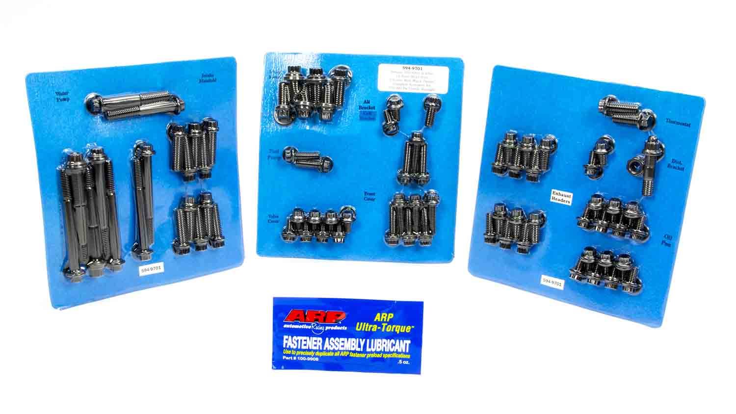 Auto Racing Products 594-9701 Pontiac Complete Engine Fastener Kit 12pt. Auto Racing Products 594-9701