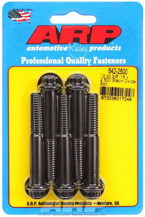 Auto Racing Products 642-2500 Bolt Kit - 12pt. (5) 3/8-16 x 2.500 Auto Racing Products 642-2500