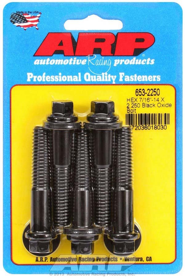 Auto Racing Products 653-2250 Bolt Kit - 6pt. (5) 7/16-14 x 2.250 Auto Racing Products 653-2250
