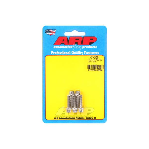 Auto Racing Products 701-0750 Bolt Kit - SS 12pt 5pk 10-24 x .750 Auto Racing Products 701-0750