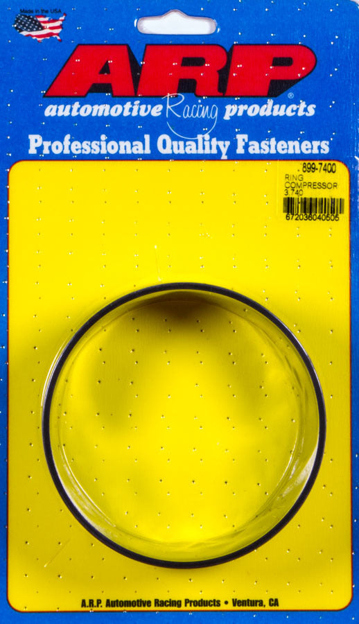 Auto Racing Products 899-7400 3.740 Tapered Ring Compressor Auto Racing Products 899-7400