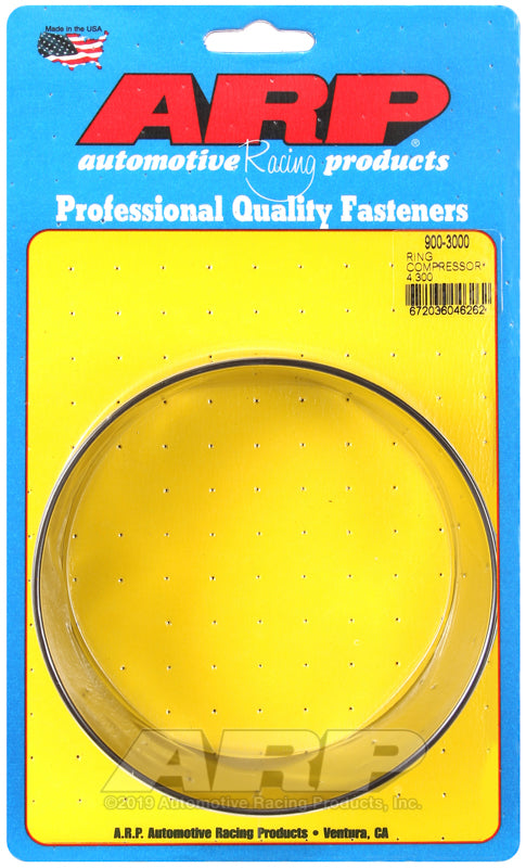 Auto Racing Products 900-3000 4.300 Tapered Ring Compressor Auto Racing Products 900-3000