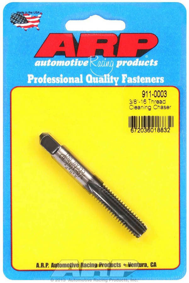 Auto Racing Products 911-0003 Thread Cleaning Tap 3/8-16 Auto Racing Products 911-0003