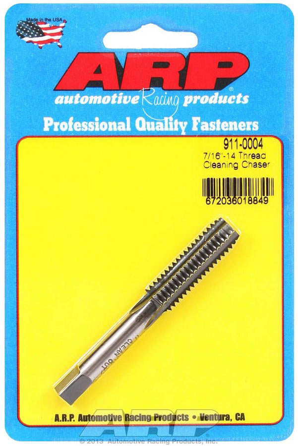 Auto Racing Products 911-0004 Thread Cleaning Tap - 7/16-14 Auto Racing Products 911-0004