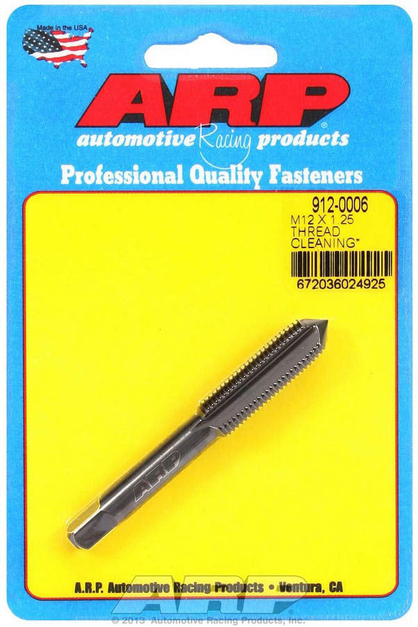 Auto Racing Products 912-0006 12mm x 1.25 Thread Cleaning Tap Auto Racing Products 912-0006