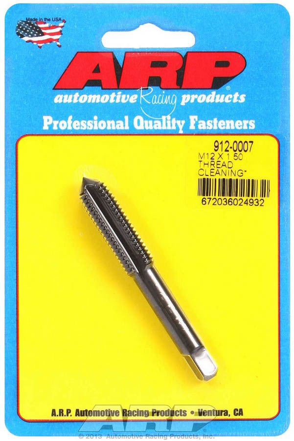 Auto Racing Products 912-0007 12mm x 1.50 Thread Cleaning Tap Auto Racing Products 912-0007