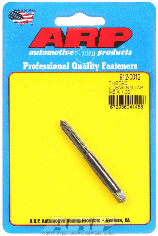 Auto Racing Products 912-0012 6mm x 1.00 Thread Cleaning Tap Auto Racing Products 912-0012