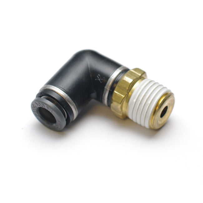Ridetech 31956201 Fitting Swivel Elbow 1/4 NPT to 3/8 Airline Ridetech 31956201