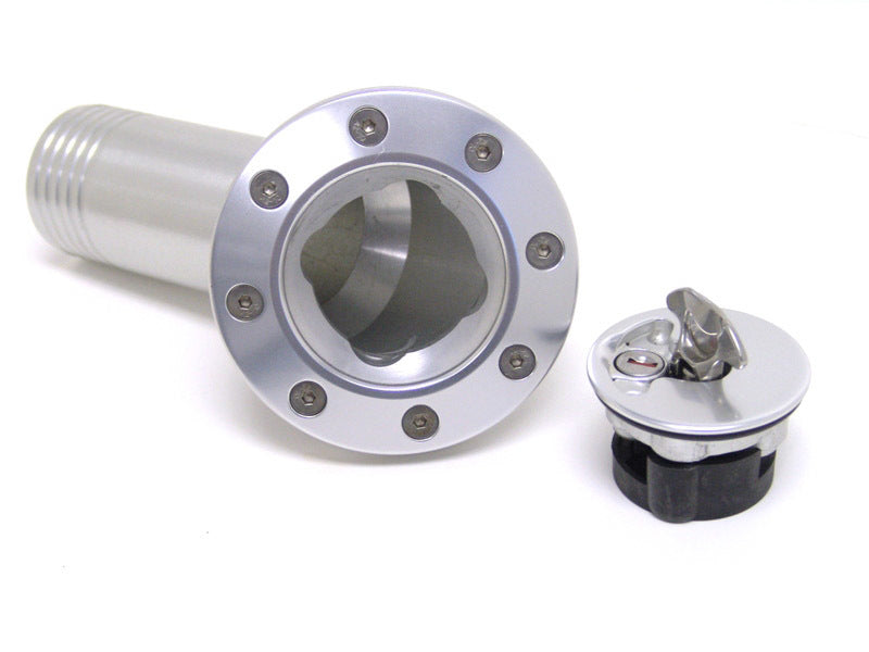 Ridetech 81000032 Gas Filler 67-68 Camaro Clear Anodized Ridetech 81000032