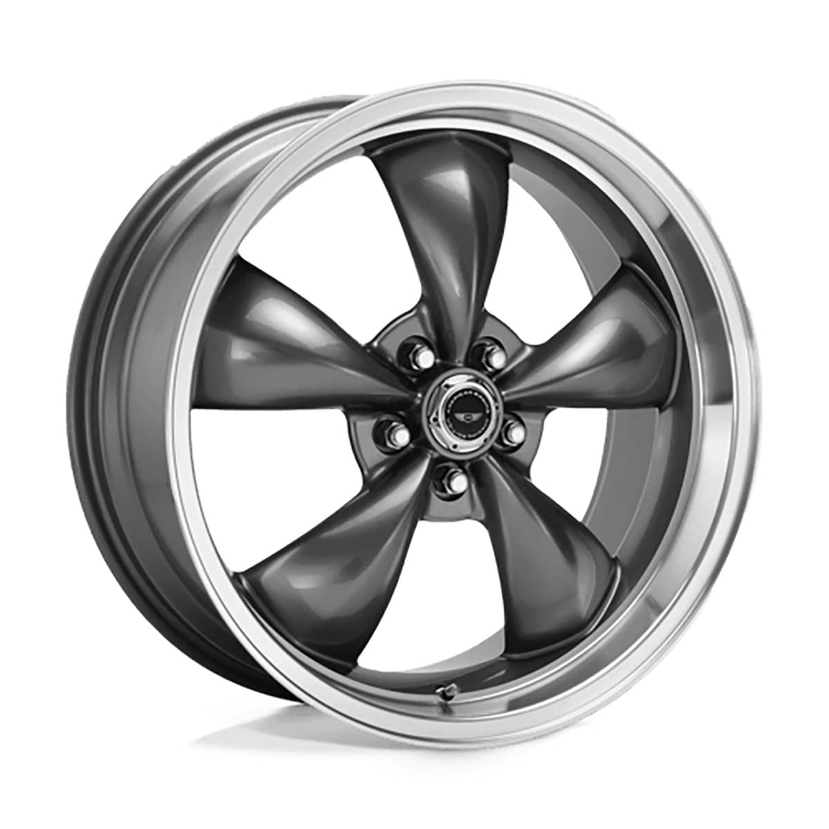 American Racing AR105M6780A AR105M TT-M ANTHRACITE W/ MACHINED LIP 16X7 5X100 CB 57.1 +35MM American Racing AR105M6780A