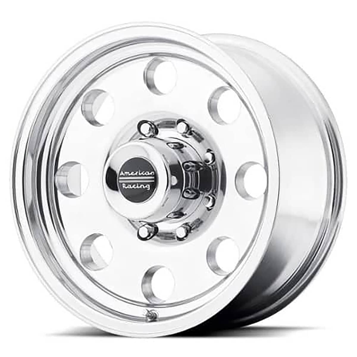 American Racing AR1725885 AR172 BAJA POLISHED 15X8 5X139.7 108 CB -19MM American Racing AR1725885