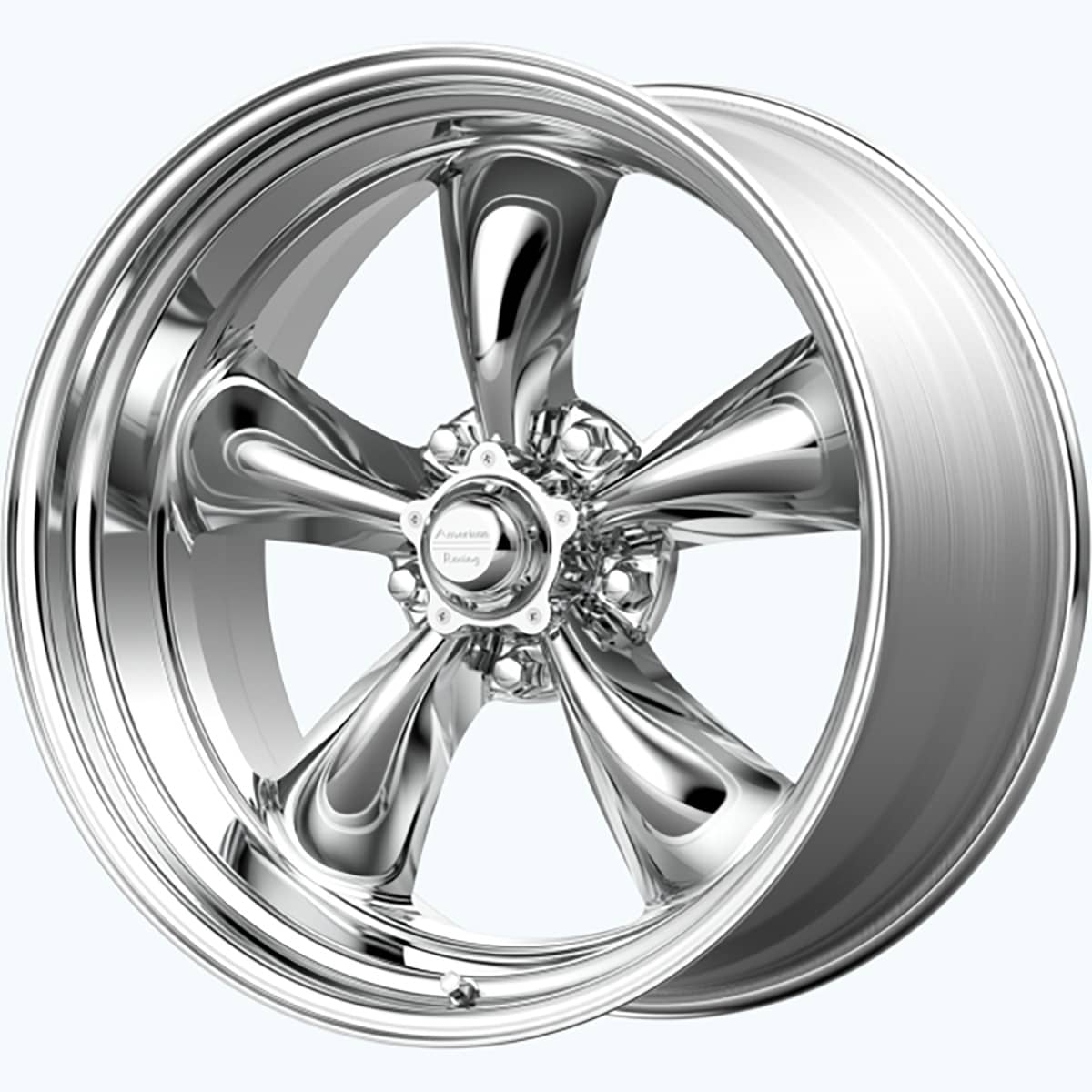 American Racing VN5155173 VN515 TORQ THRUST II POLISHED 15X10 5X127 83.06 CB -44MM American Racing VN5155173