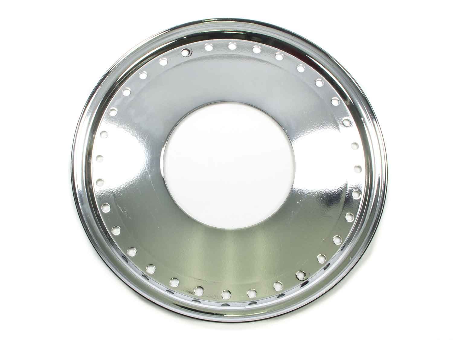 Aero Race Wheels 54-500000 Mud Buster 1pc Ring and Cover Chrome Aero Race Wheels 54-500000