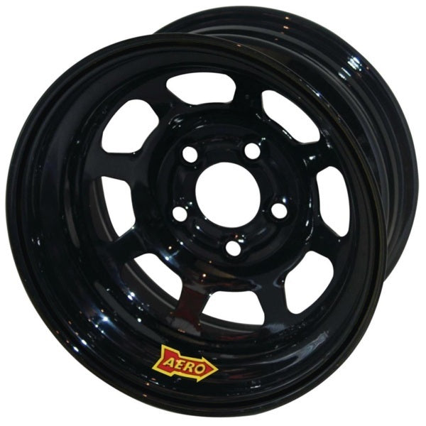 Aero Race Wheels 56-185030 15x8 3in 5.00 Black Spun Extreme Bead Aero Race Wheels 56-185030