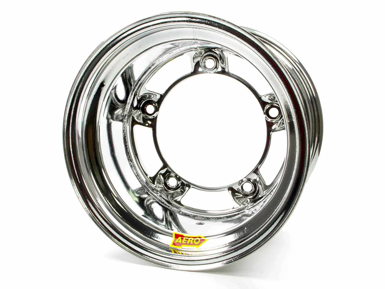 Aero Race Wheels 58-200550 15x10 5in W5 Chrome Aero Race Wheels 58-200550