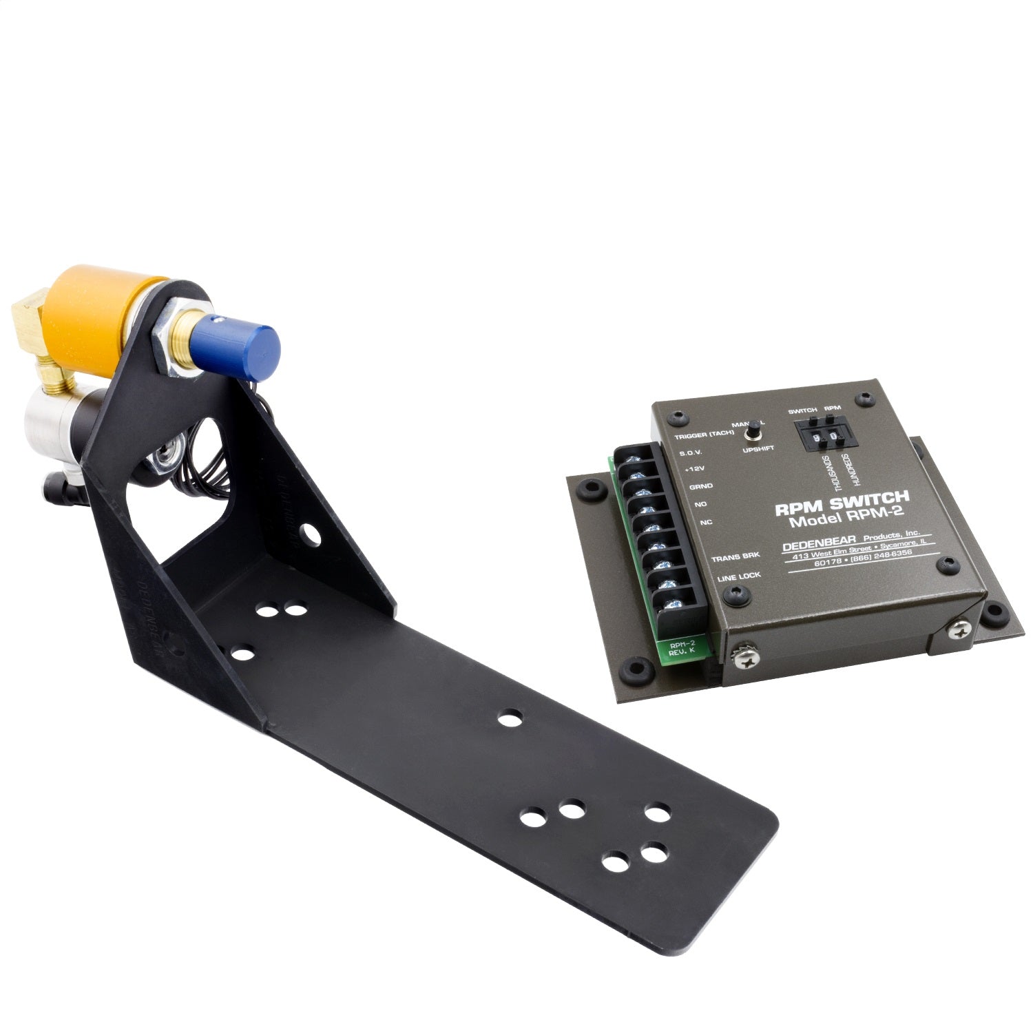 Dedenbear AS2RPM CO2 SHIFTER WITH RPM SWITCH; 2 SPEED; PRO-STICK/QUARTERSTICK Dedenbear AS2RPM