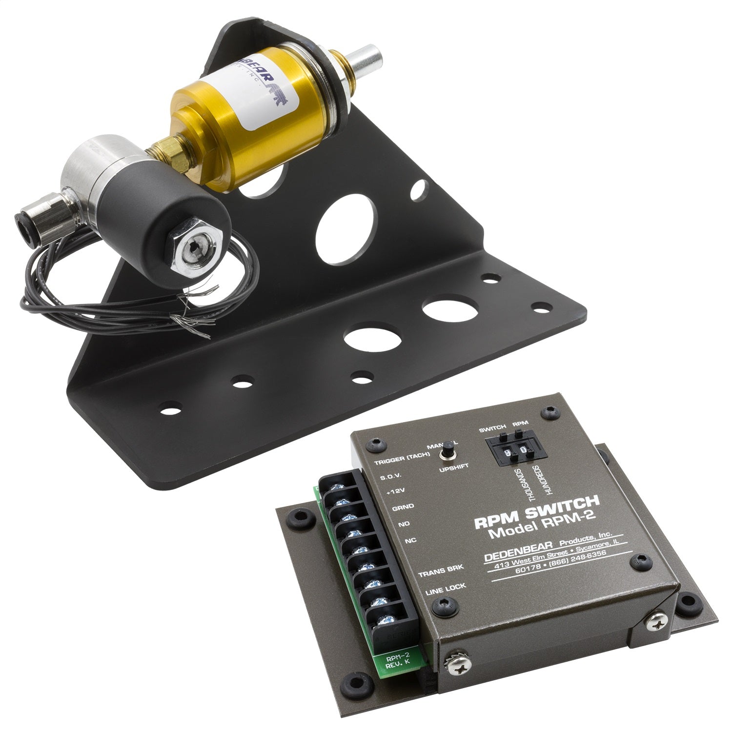 Dedenbear AS3RPM CO2 SHIFTER WITH RPM SWITCH; 2 SPEED; QUARTERSTICK II Dedenbear AS3RPM