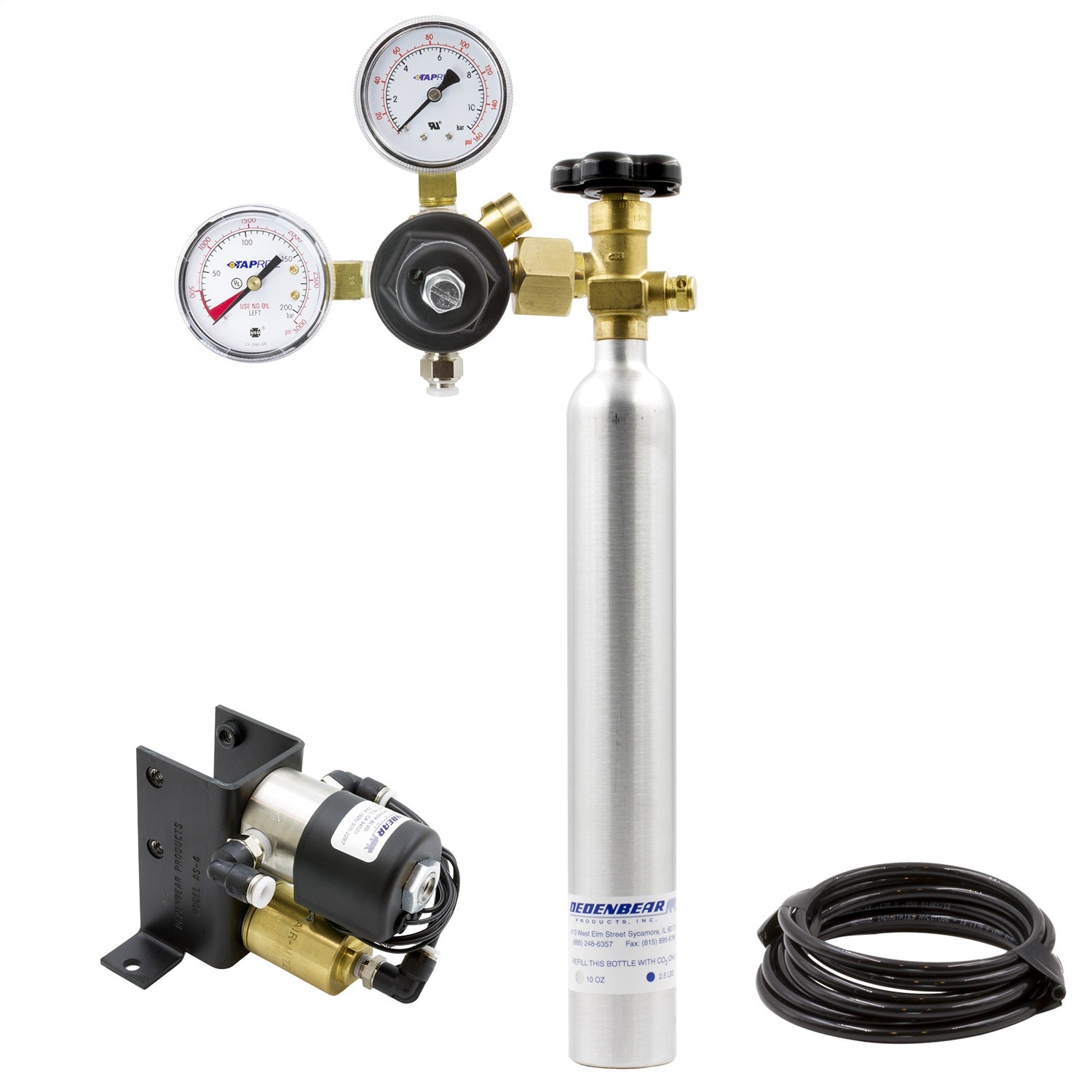 Dedenbear AS4AB10K CO2 SHIFTER W/CO2 BOTTLE KIT FOR USE WITH 2/3 SPEED FORW.PAT. TUR. ACT.CHEETAH Dedenbear AS4AB10K