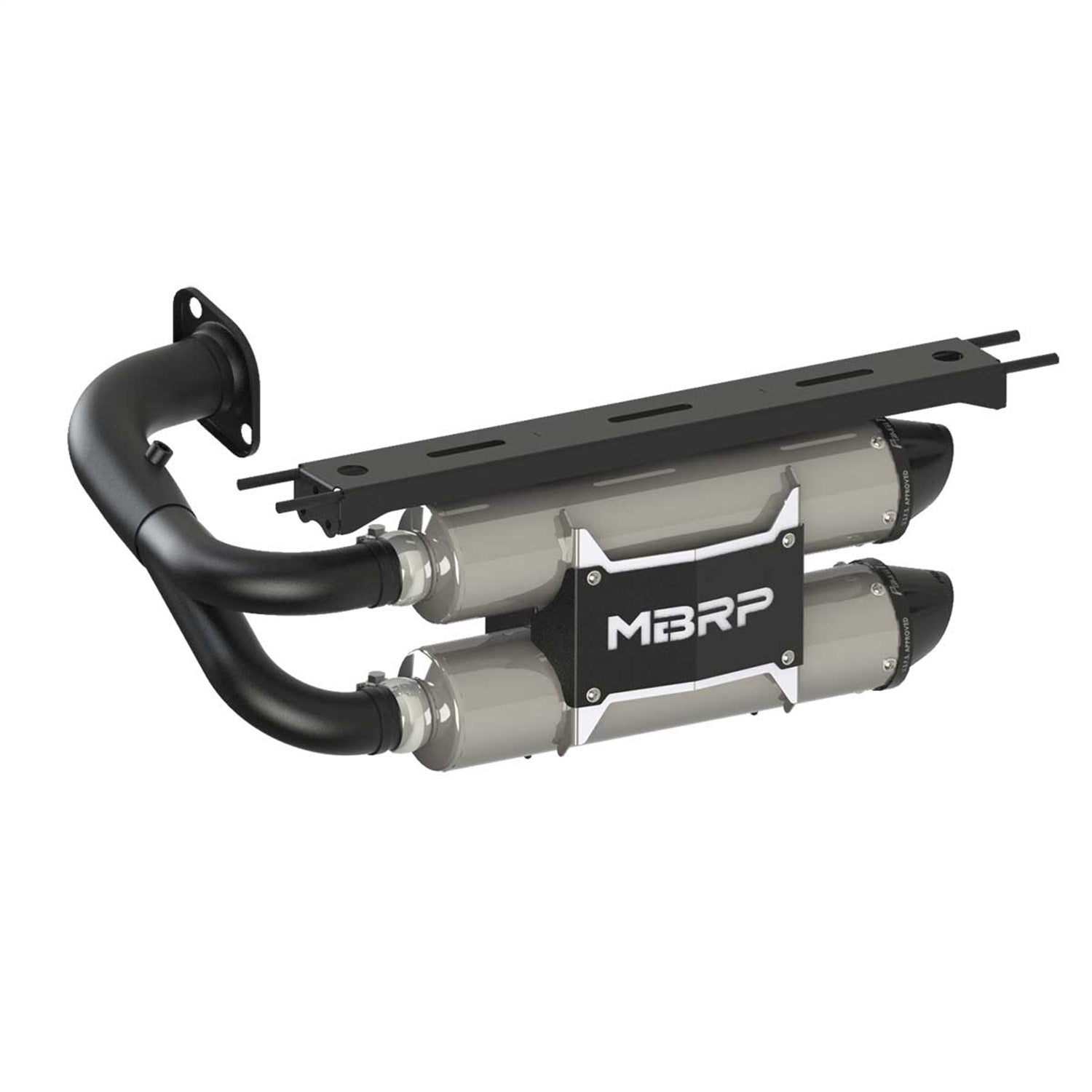 MBRP Exhaust AT-9110PT ATV Exhaust System With Performance Muffler MBRP Exhaust AT-9110PT