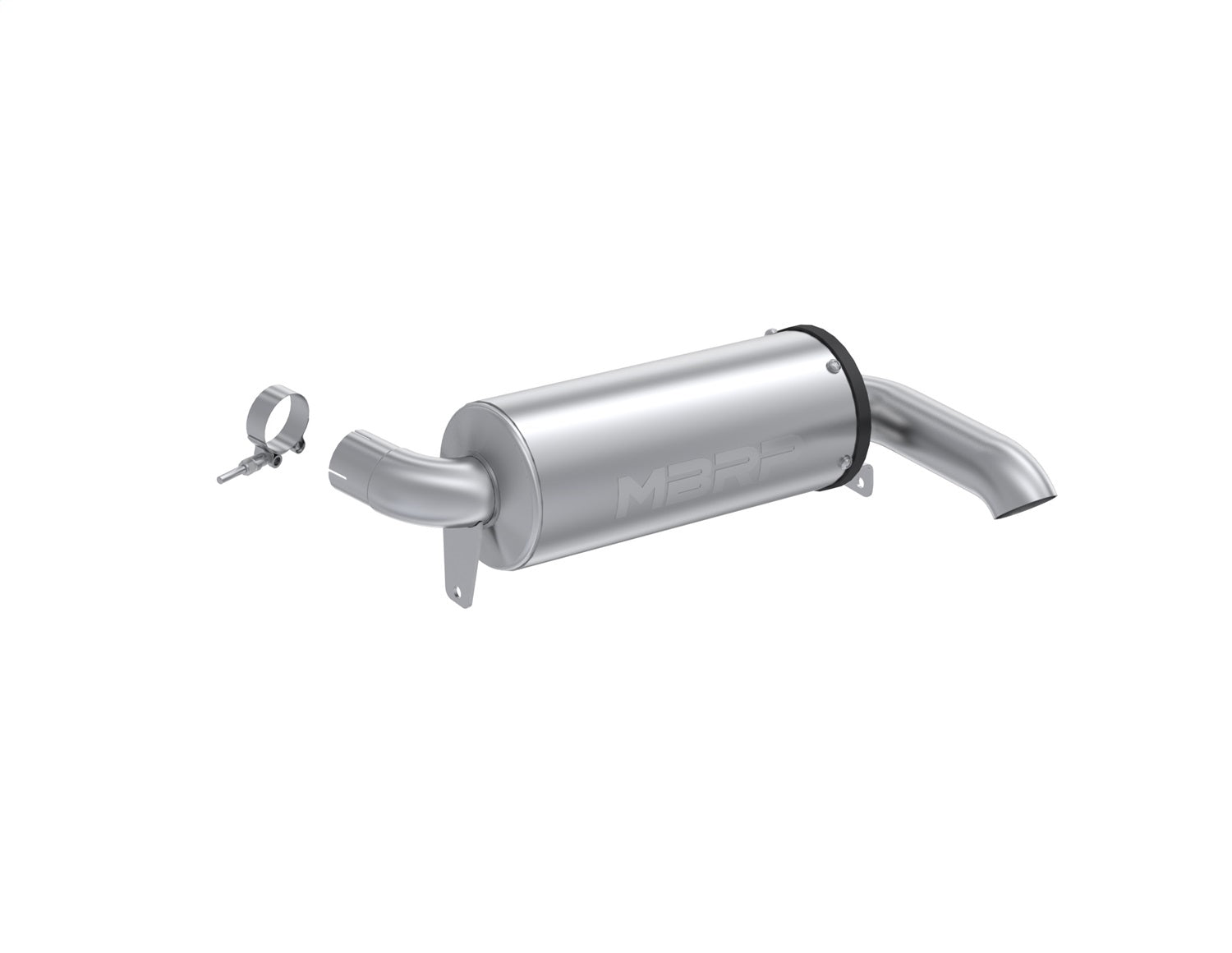 MBRP Exhaust AT-9212PT ATV Exhaust System With Performance Muffler; Slip On; 5 in.; MBRP Exhaust AT-9212PT