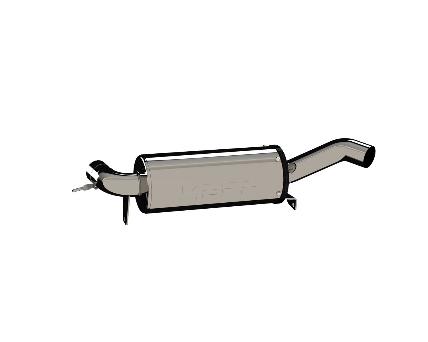 MBRP Exhaust AT-9213PT ATV Exhaust System With Performance Muffler; Slip On; 5 in.; MBRP Exhaust AT-9213PT