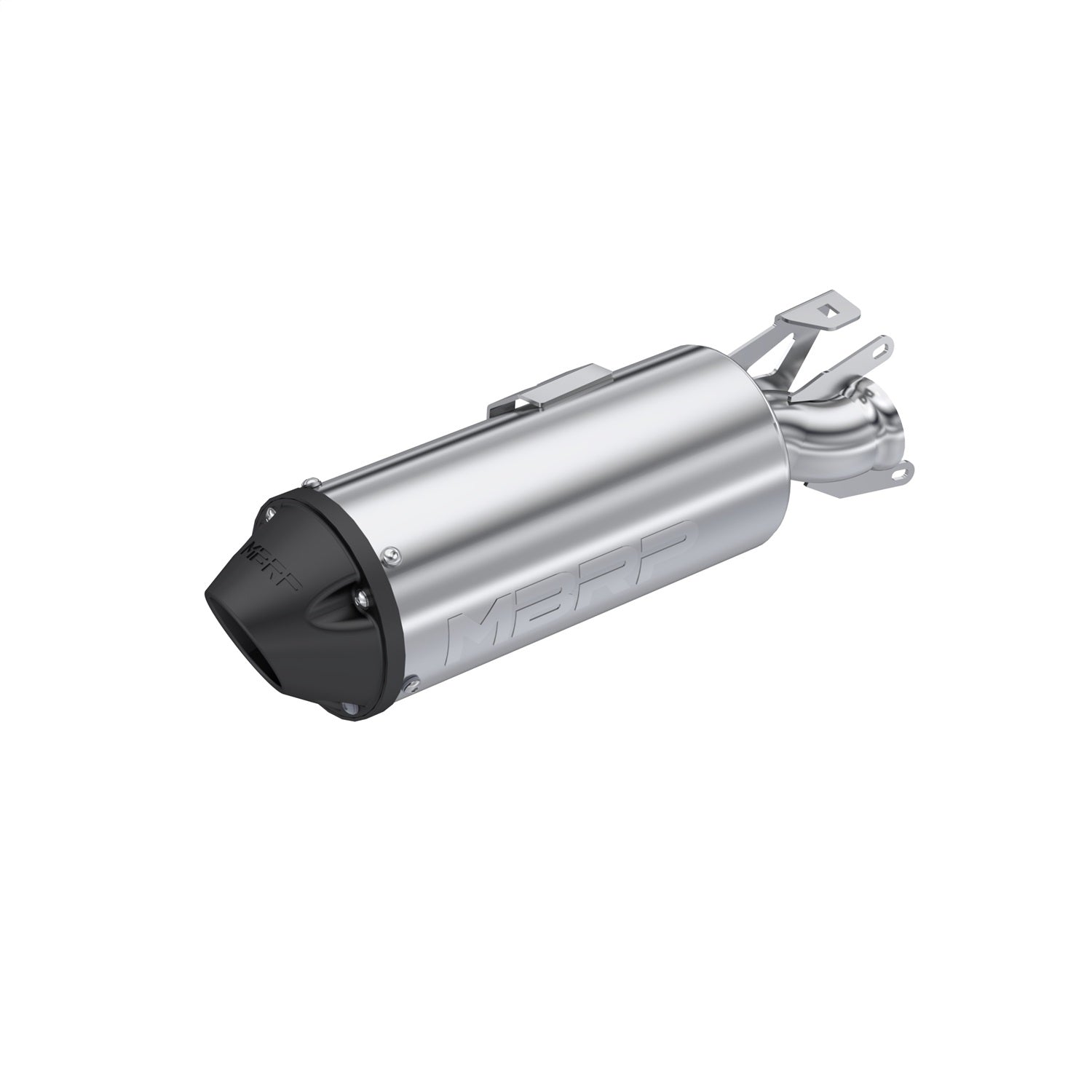 MBRP Exhaust AT-9502PT ATV Exhaust System With Performance Muffler; Slip On; Single; 5 in.; MBRP Exhaust AT-9502PT