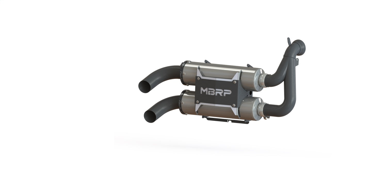 MBRP Exhaust AT-9520PT ATV Exhaust System With Performance Muffler MBRP Exhaust AT-9520PT