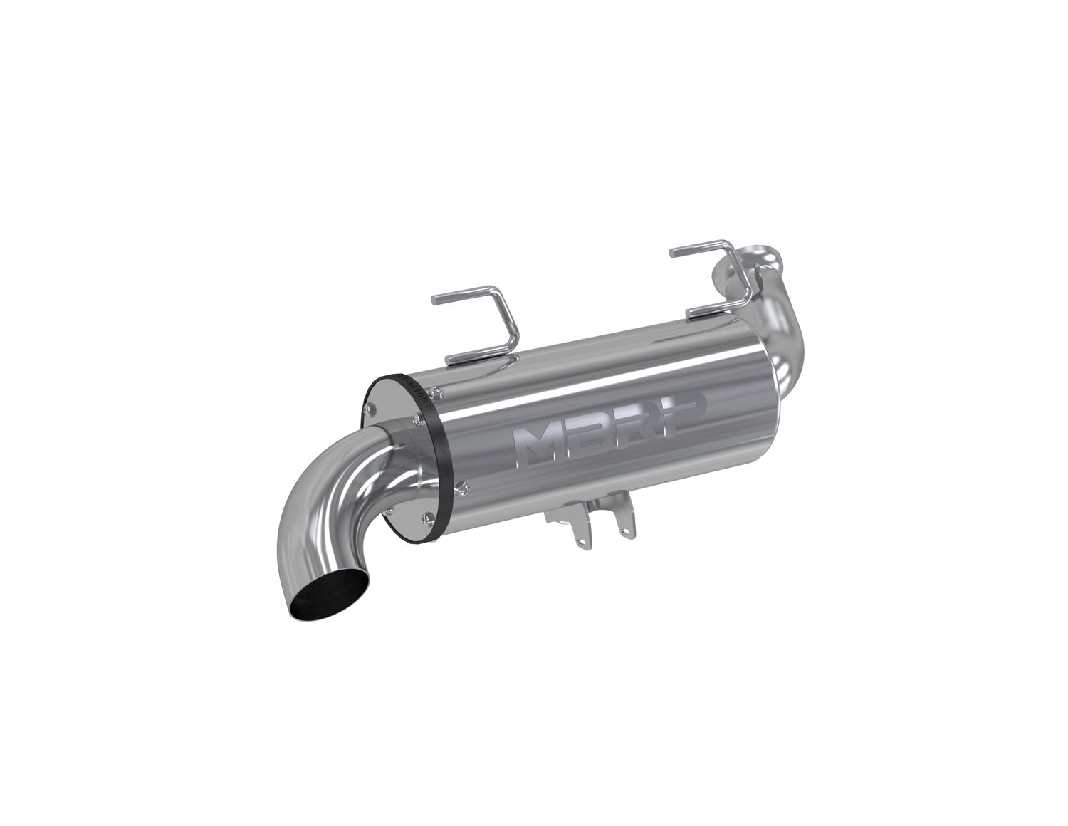 MBRP Exhaust AT-9525PT ATV Exhaust System With Performance Muffler; Slip On; 5 in.; MBRP Exhaust AT-9525PT