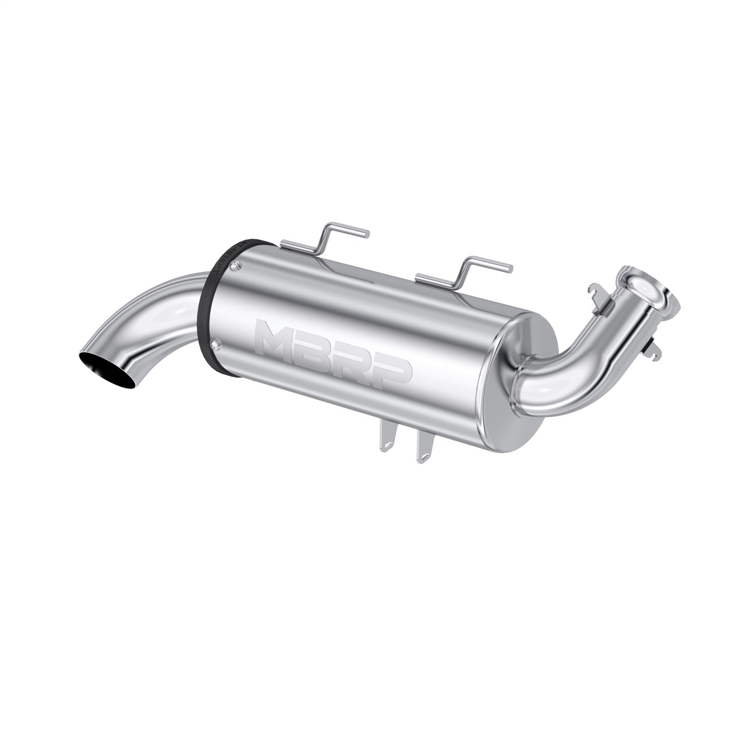 MBRP Exhaust AT-9526PT ATV Exhaust System With Performance Muffler; Slip On; 5 in.; MBRP Exhaust AT-9526PT