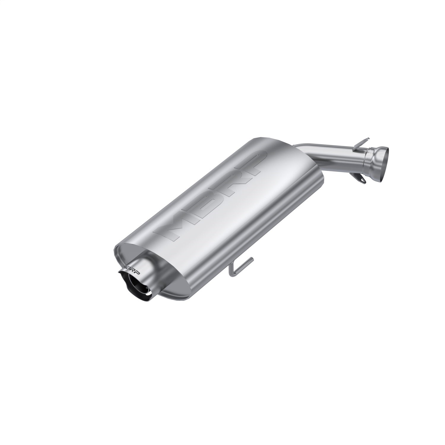 MBRP Exhaust AT-9534SP ATV Exhaust System With Sport Muffler; Oval; Slip On; 3 in. Outer Diameter Tip; MBRP Exhaust AT-9534SP