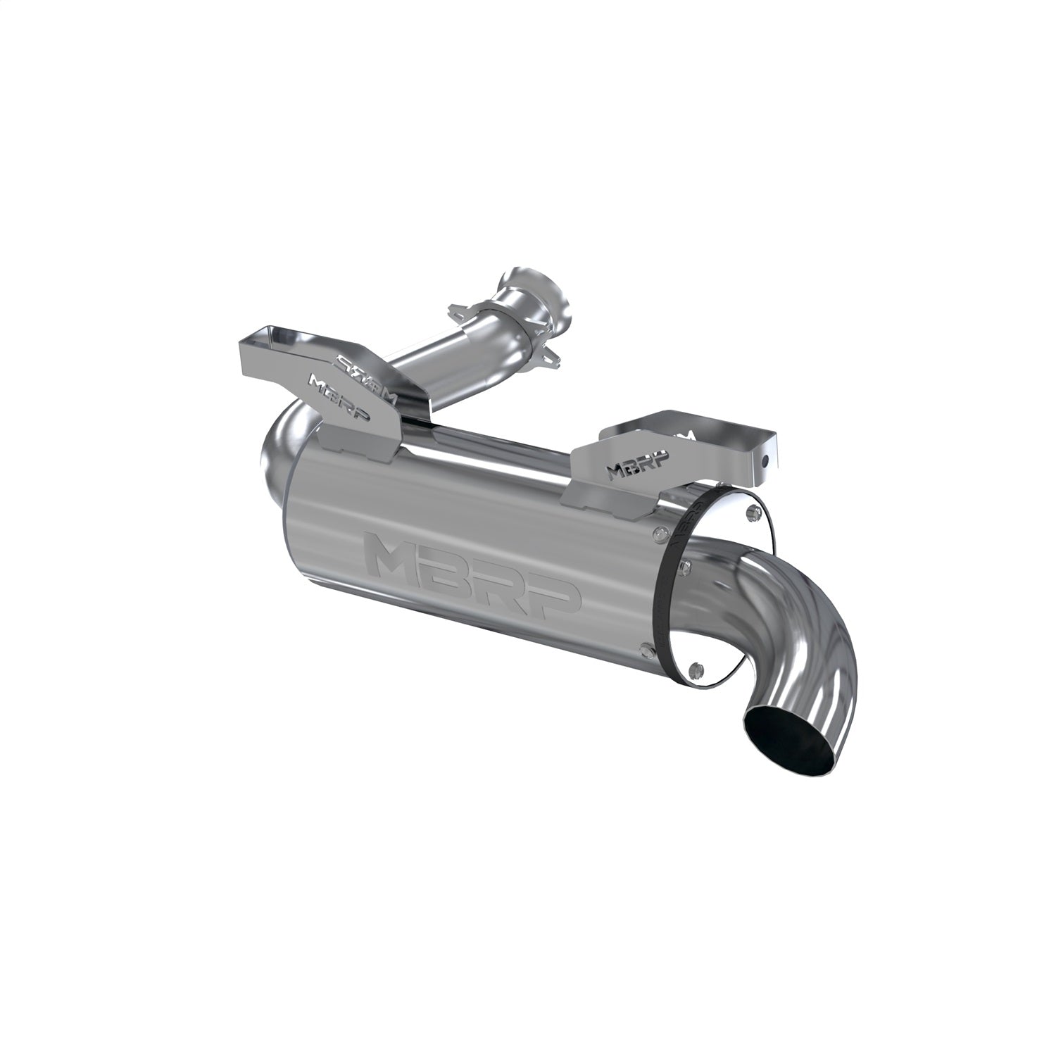 MBRP Exhaust AT-9801PT ATV Exhaust System With Performance Muffler MBRP Exhaust AT-9801PT