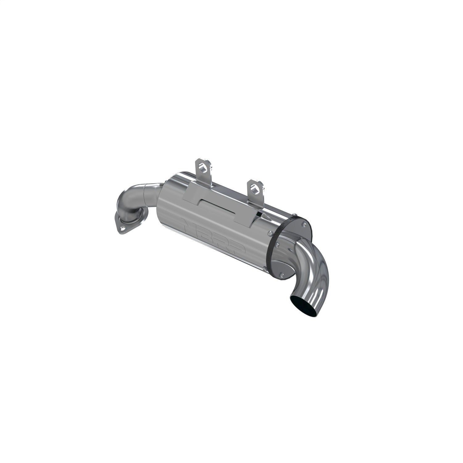 MBRP Exhaust AT-9802PT ATV Exhaust System With Performance Muffler MBRP Exhaust AT-9802PT