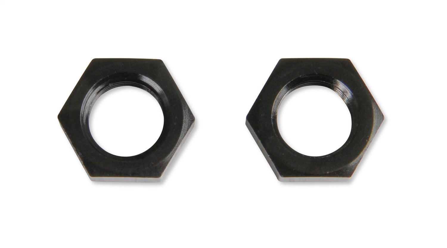 Earl's Performance AT592406ERL Aluminum AN Bulkhead Nut; Size: -6AN; Anodized Black; 2 pc.; Earl's Performance AT592406ERL