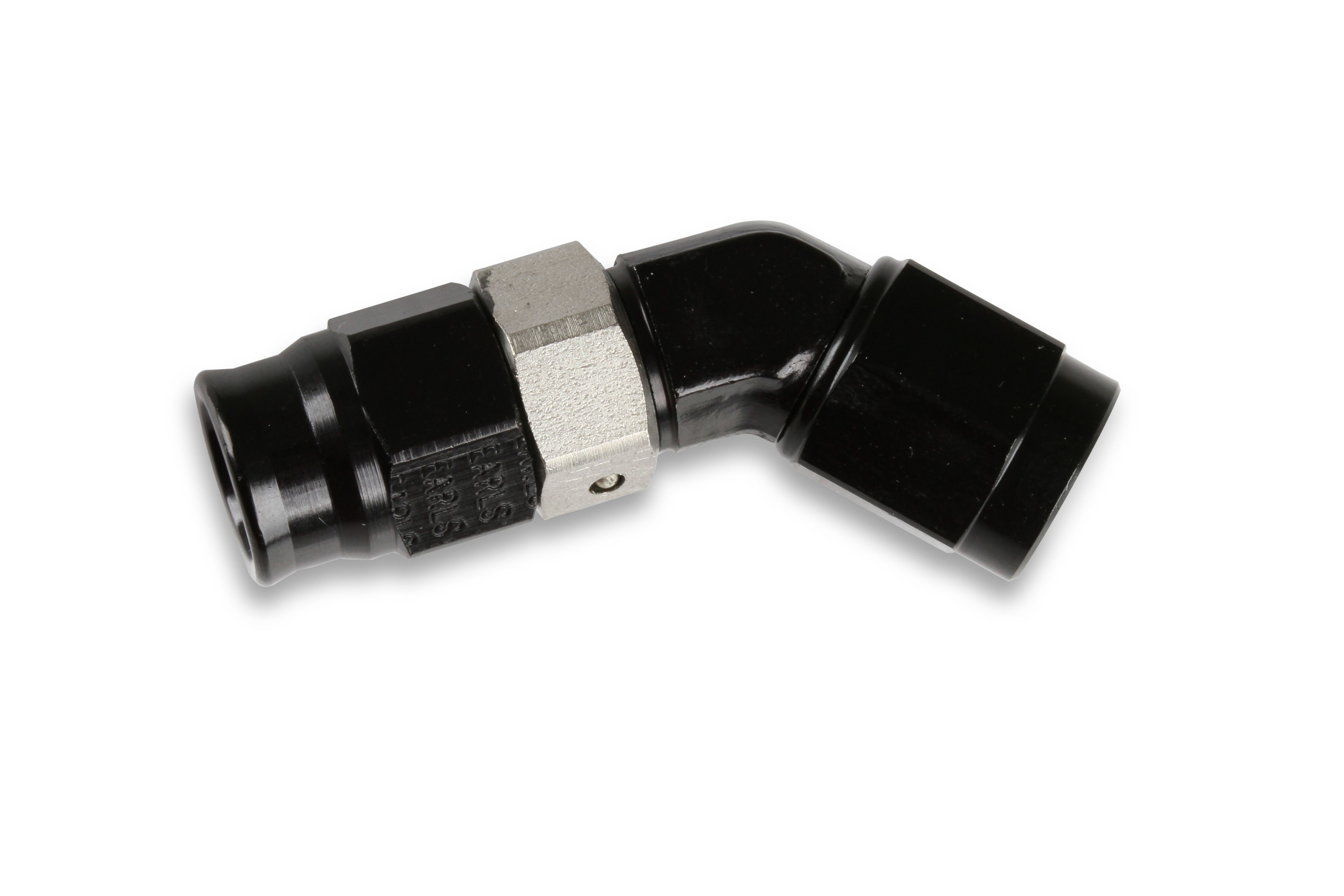 Earl's Adj. Low Profile 45 Degree Speed-Seal Hose End, -4 Hose Size, 4 Nut Size