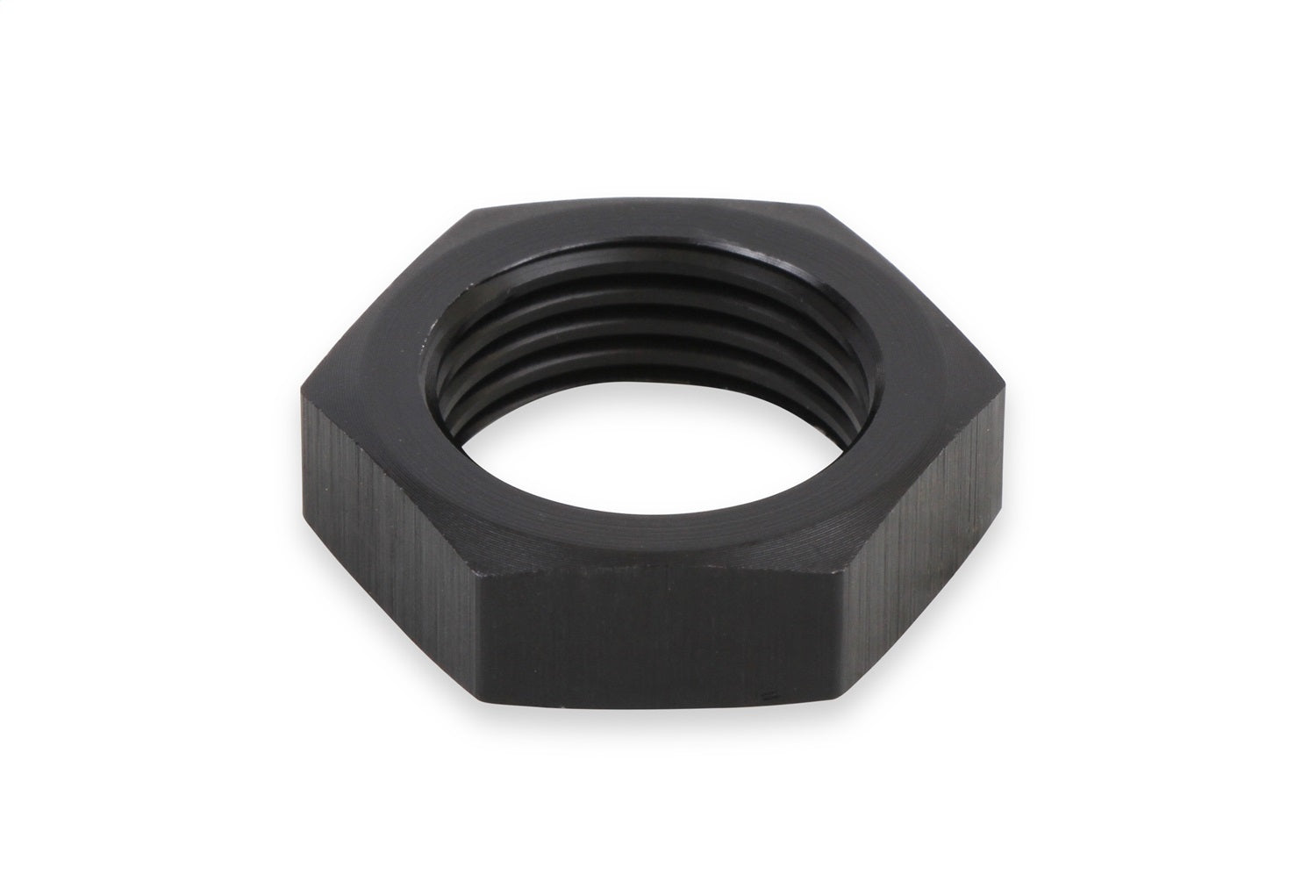 Earl's Performance AT992408ERL Aluminum AN Bulkhead Nut; Size: -8AN; Anodized Black; Earl's Performance AT992408ERL