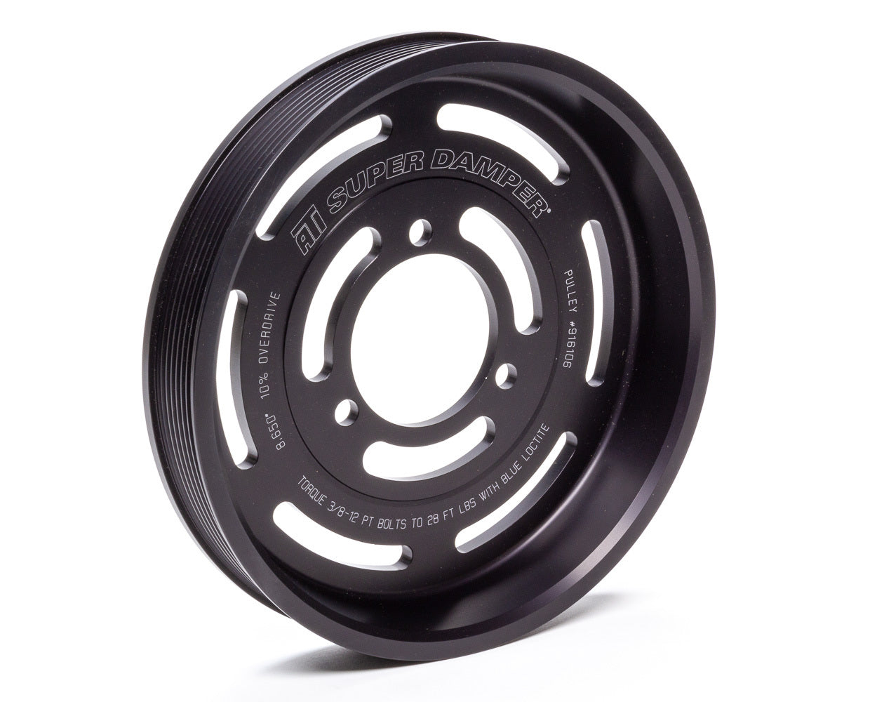 ATI Performance 916106 Supercharger Pulley 8.86 8-Groove Serpentine ATI Performance 916106