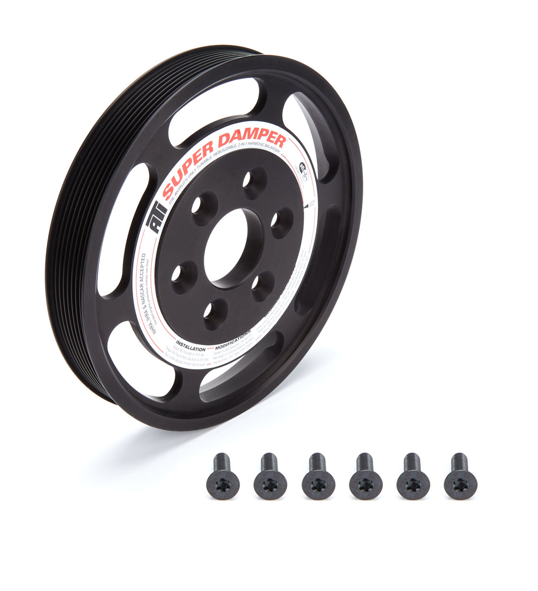 ATI Performance 916163-10 Supercharger Pulley 8.800 Dia. 8-Groove ATI Performance 916163-10