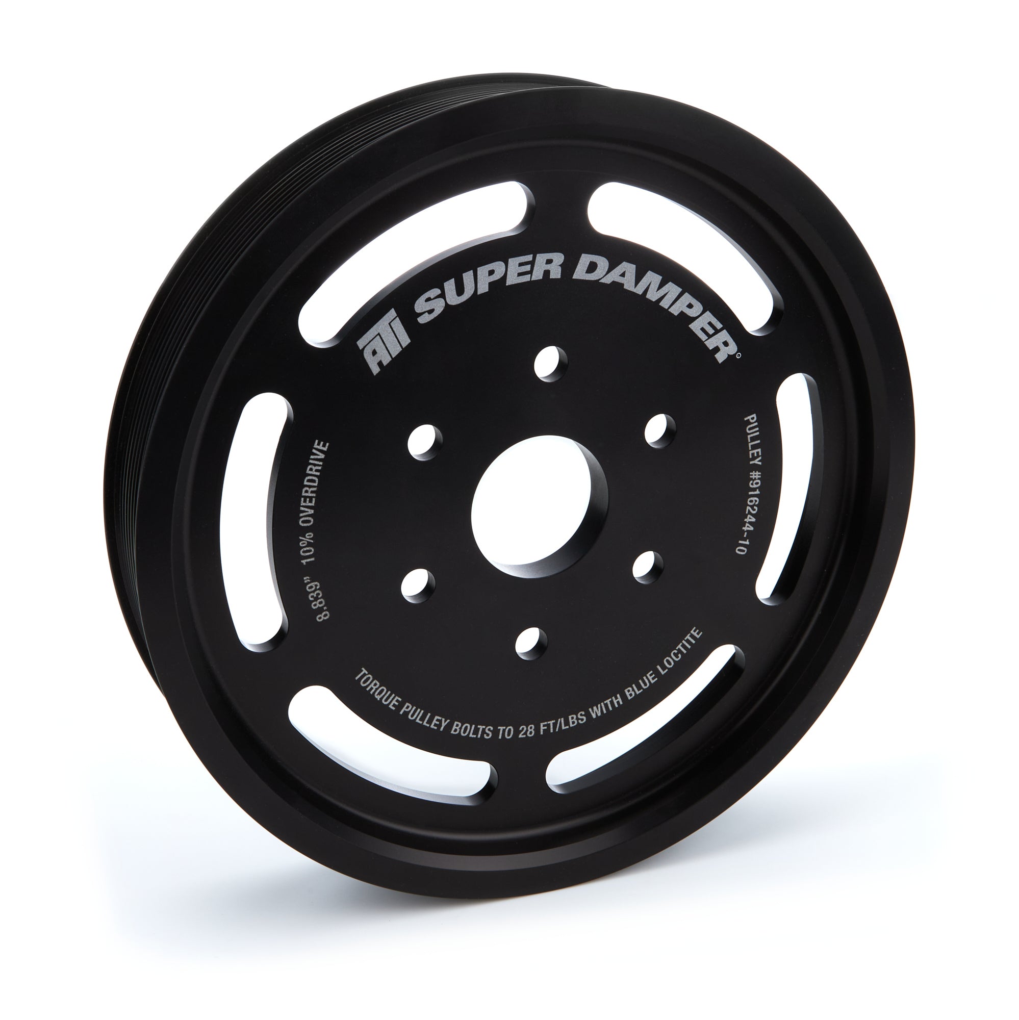 ATI Performance 916244-10 Pulley - Supercharger 8.88 OD 11-GrooveALm. ATI Performance 916244-10