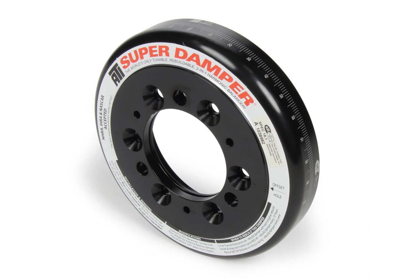 ATI Performance 917050 6.325 Alm Balancer Shell O-Ring w/Chevy Front ATI Performance 917050