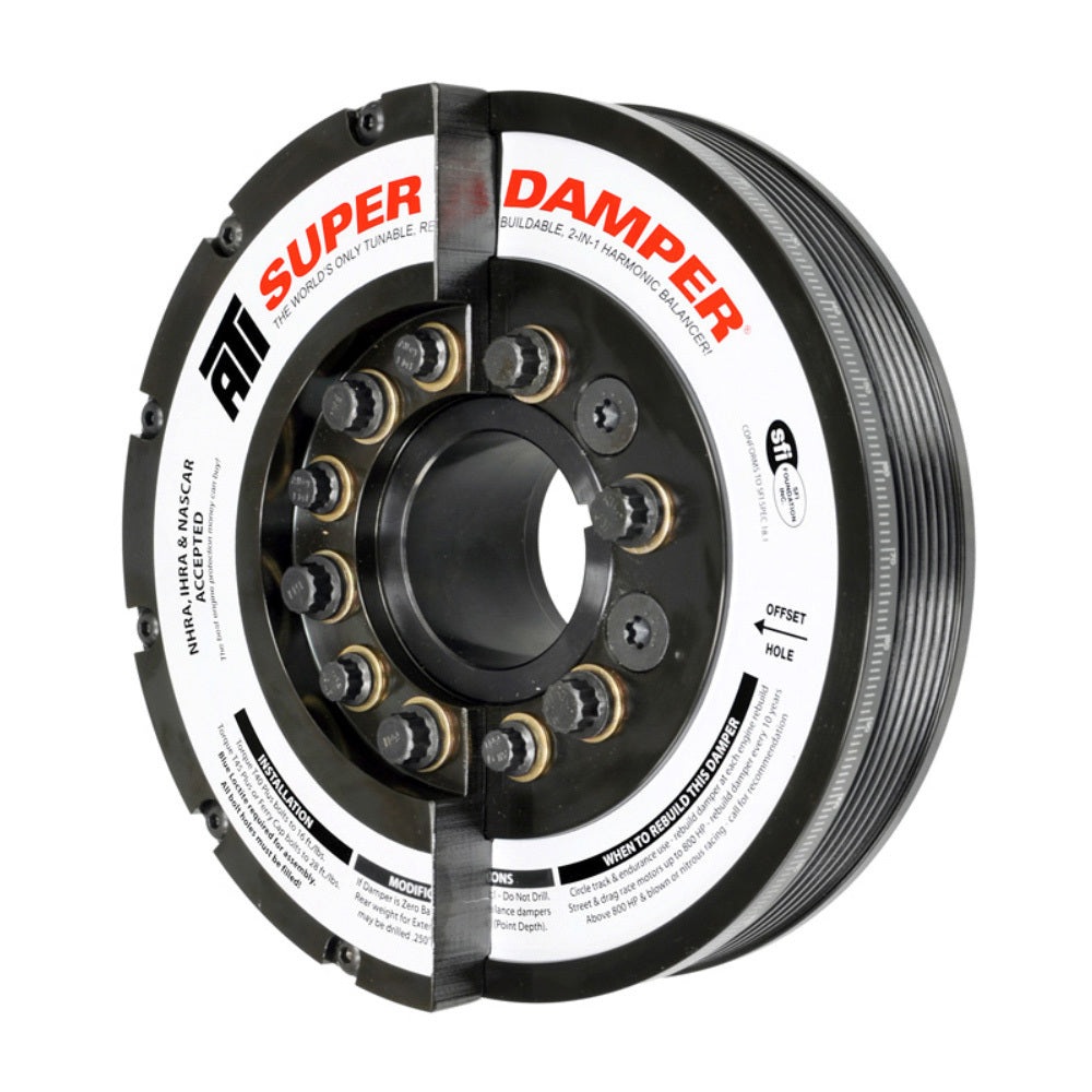 ATI Performance 917376 7.425 Super Damper - SFI Duramax 11-Up LM ATI Performance 917376