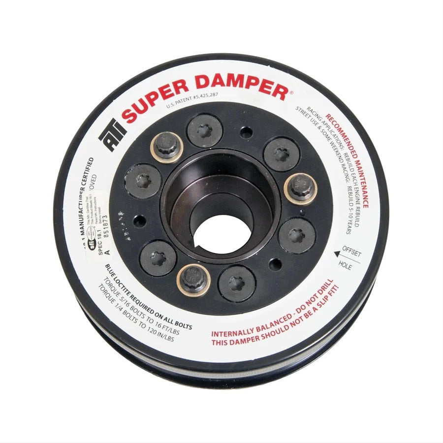 ATI Performance 918855 6.78 Dia Super Damper GM LS1/LS2 10% UD - ATI Performance 918855